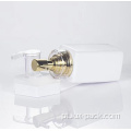 Factory Luxury Gold Cosmetic Bomba 500 ml personalizada Pet Square Pet Plástico Garrafa de Shampoo